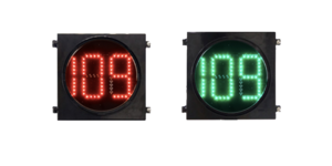 Clear Lens Countdown Timer Traffic Light